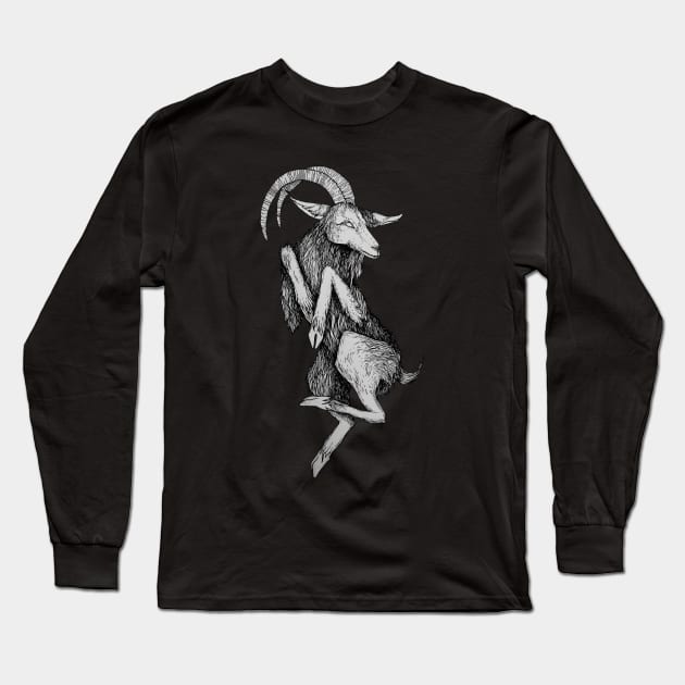 The Goat Long Sleeve T-Shirt by stcrbcn